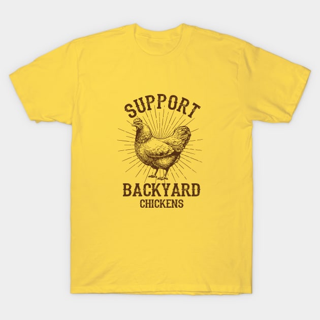 Support chicken T-Shirt by My Happy-Design